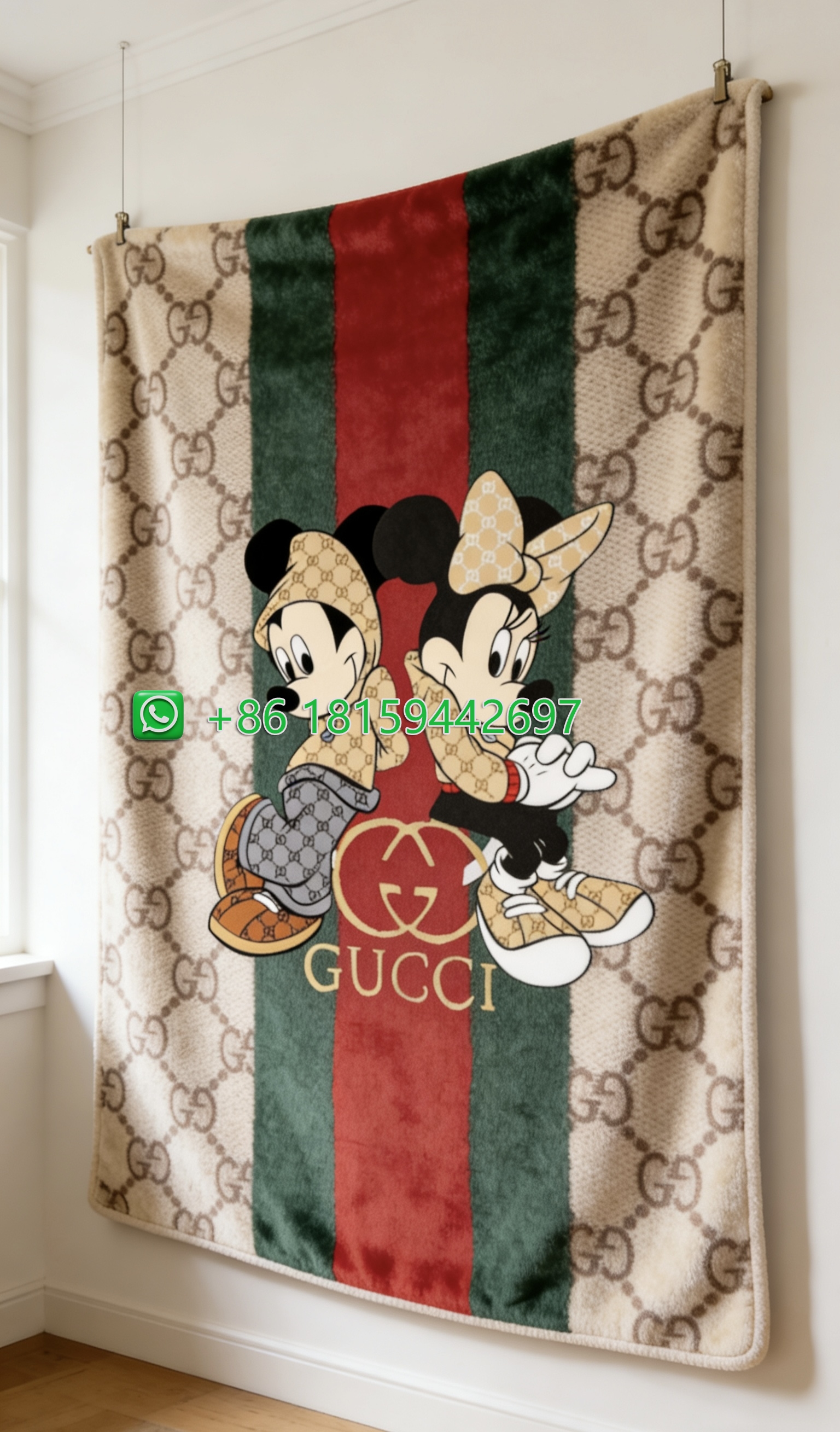 Gucci Throw Blankets